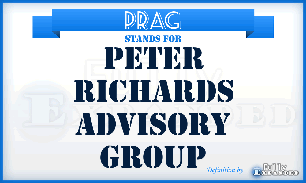 PRAG - Peter Richards Advisory Group