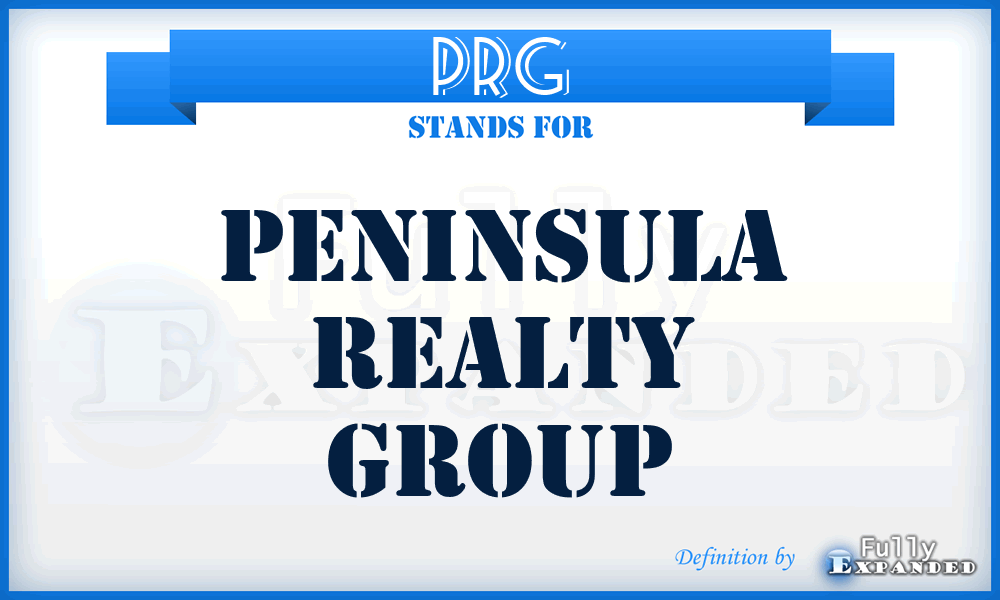 PRG - Peninsula Realty Group