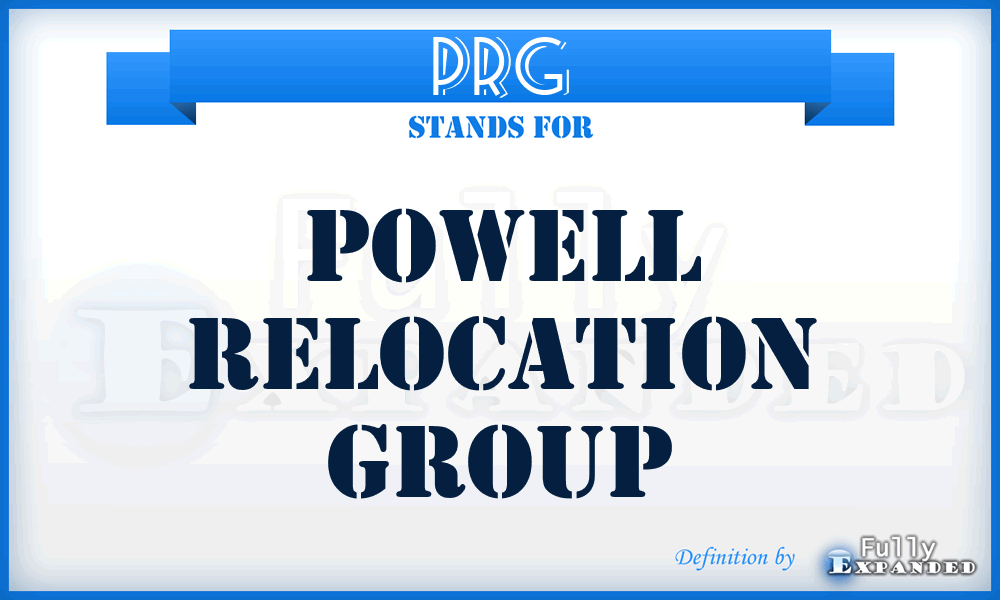 PRG - Powell Relocation Group