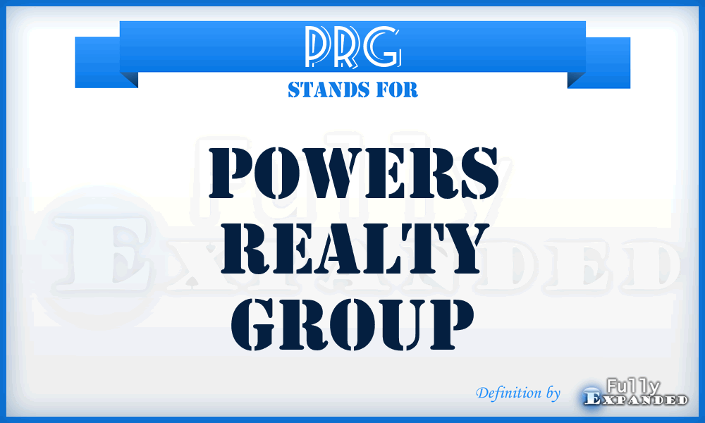 PRG - Powers Realty Group