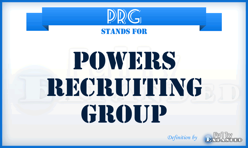 PRG - Powers Recruiting Group