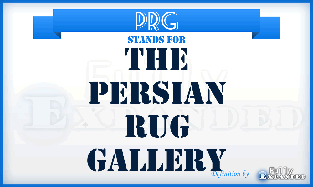 PRG - The Persian Rug Gallery