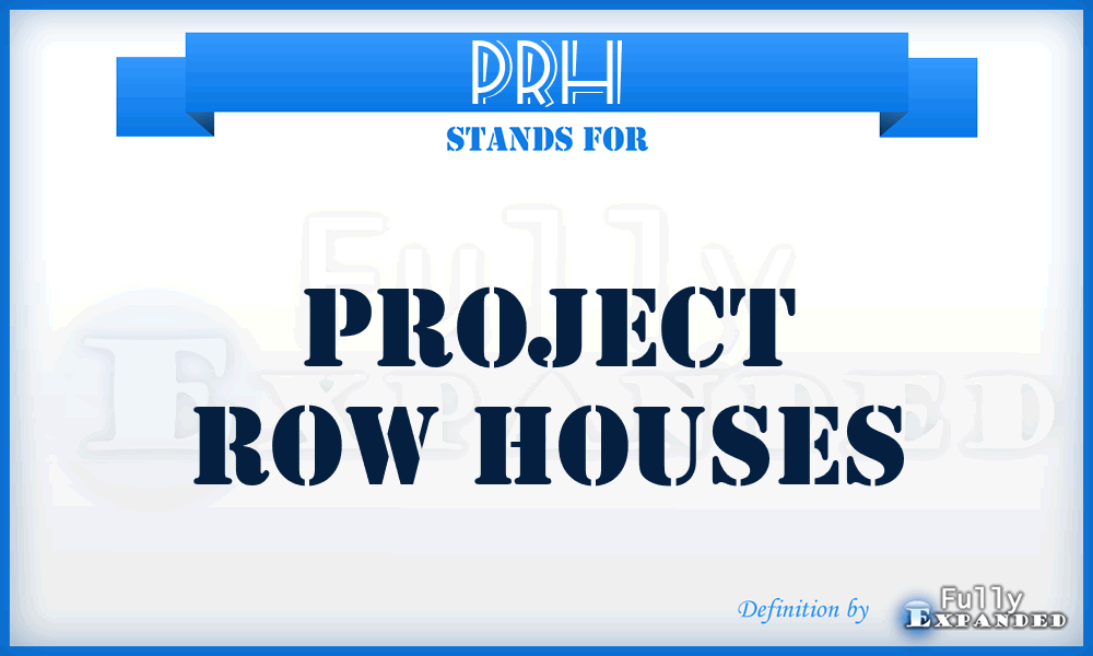 PRH - Project Row Houses
