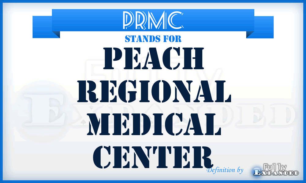 PRMC - Peach Regional Medical Center