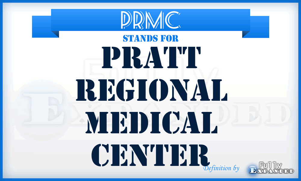 PRMC - Pratt Regional Medical Center