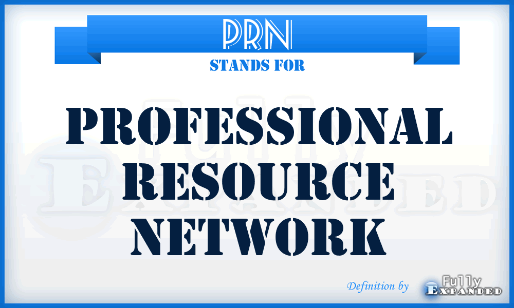 PRN - Professional Resource Network