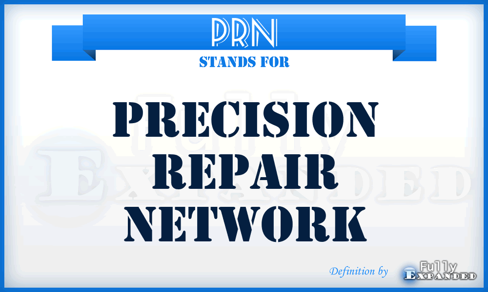 PRN - Precision Repair Network