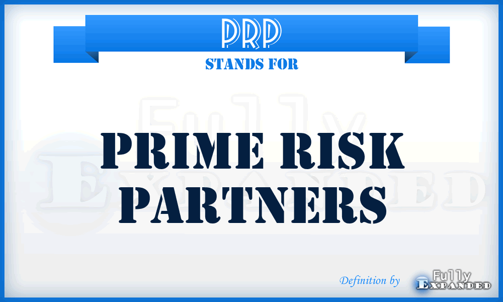PRP - Prime Risk Partners