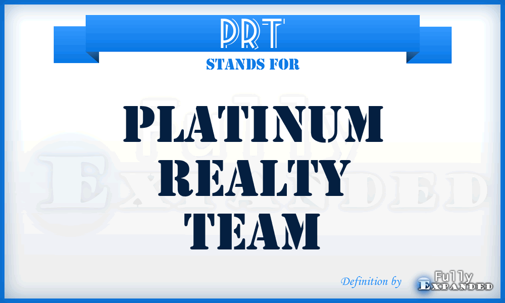 PRT - Platinum Realty Team