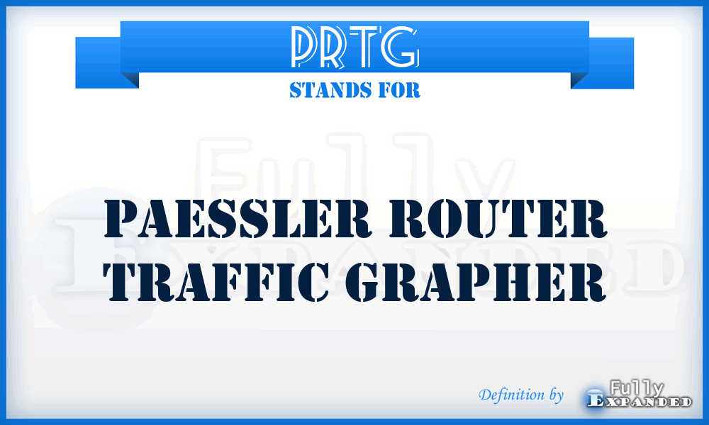PRTG - Paessler Router Traffic Grapher