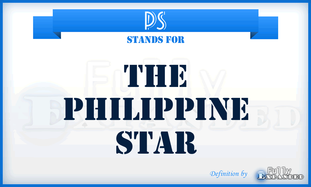 PS - The Philippine Star