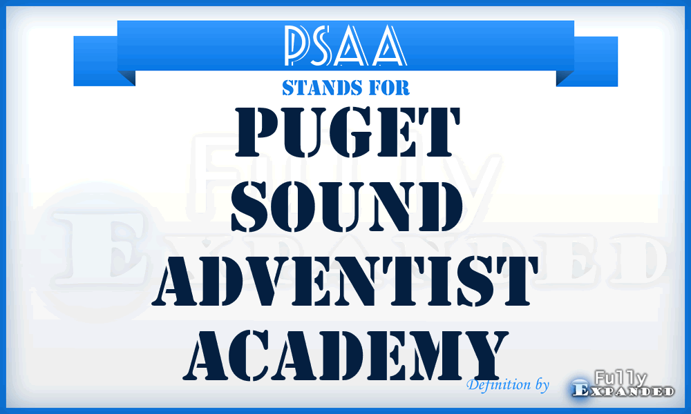 PSAA - Puget Sound Adventist Academy