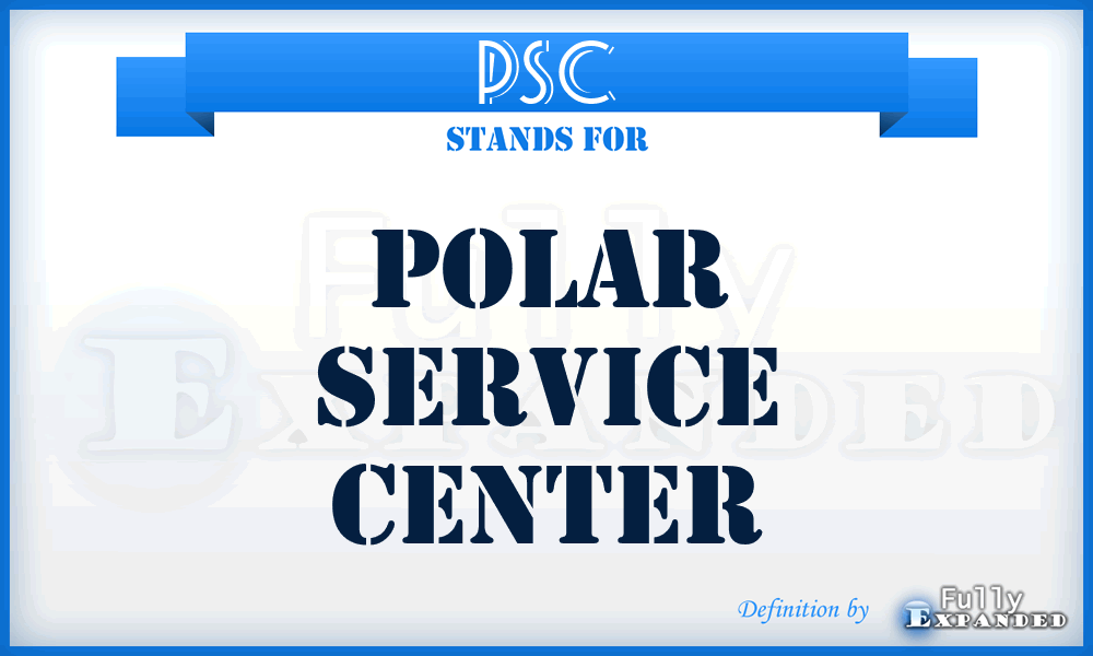 PSC - Polar Service Center