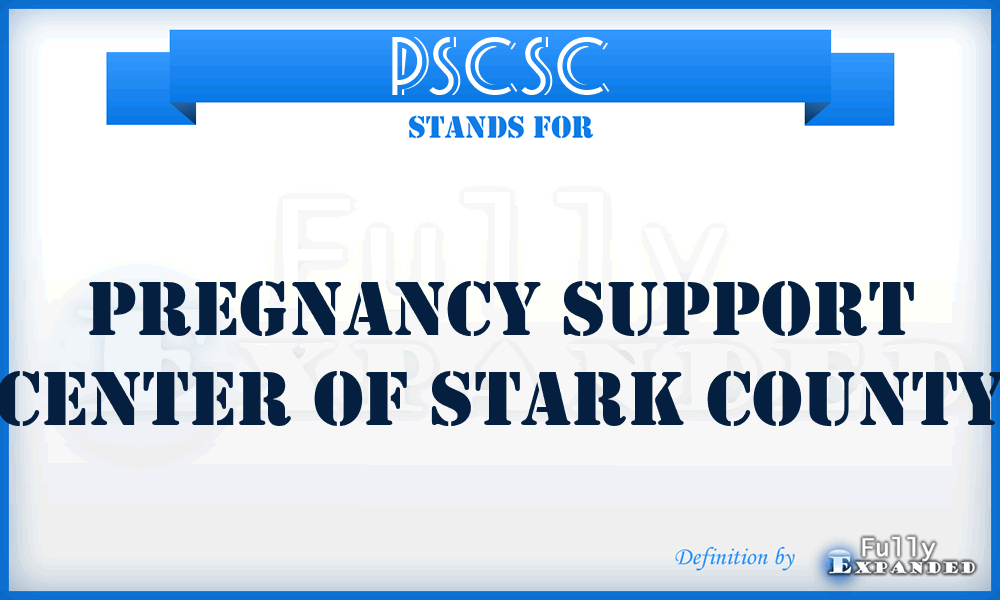 PSCSC - Pregnancy Support Center of Stark County