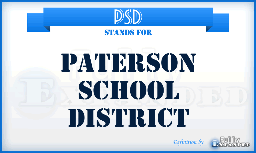 PSD - Paterson School District