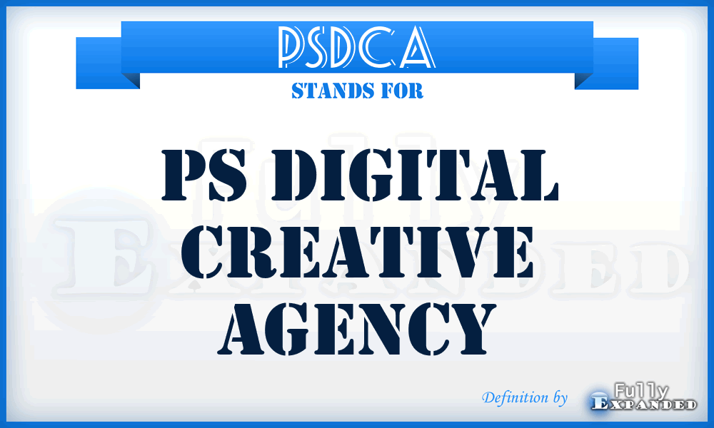 PSDCA - PS Digital Creative Agency