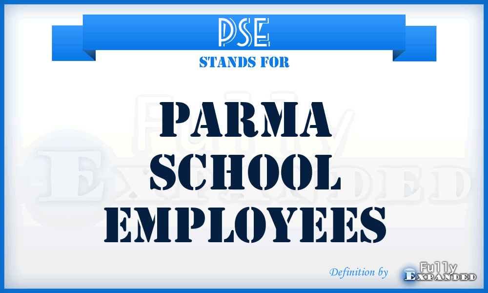 PSE - Parma School Employees