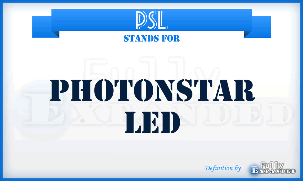 PSL - Photonstar Led