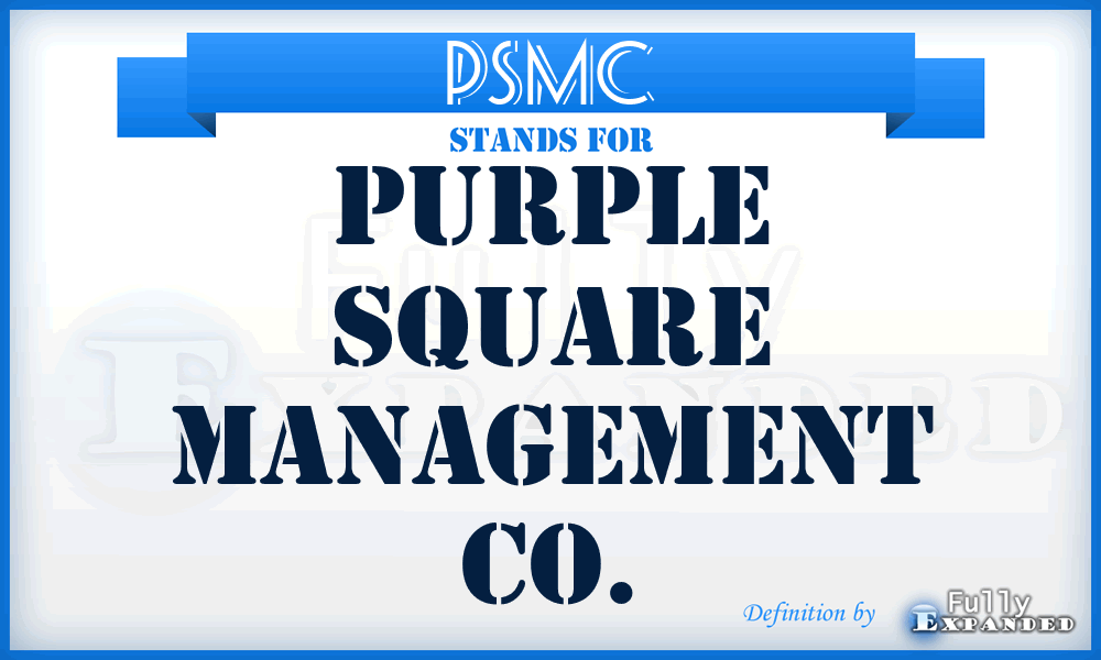 PSMC - Purple Square Management Co.