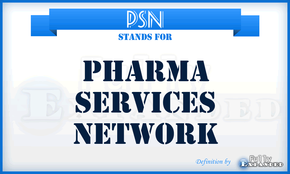 PSN - Pharma Services Network