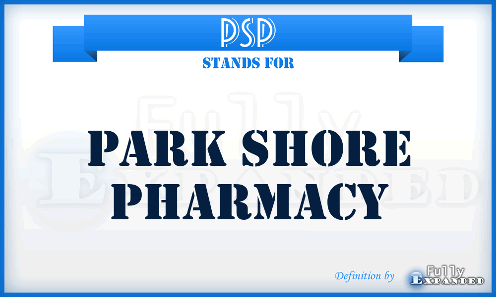 PSP - Park Shore Pharmacy