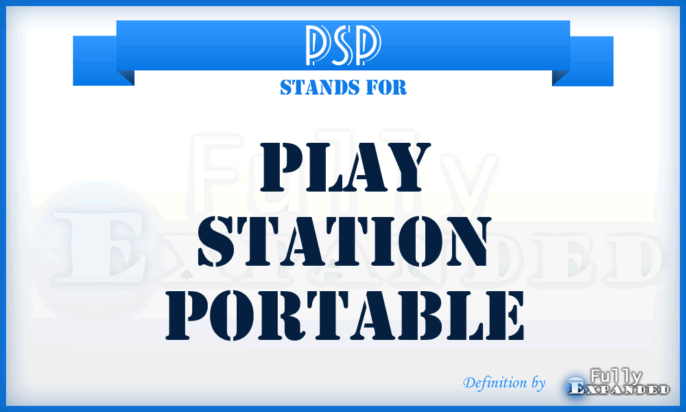 PSP - Play Station Portable