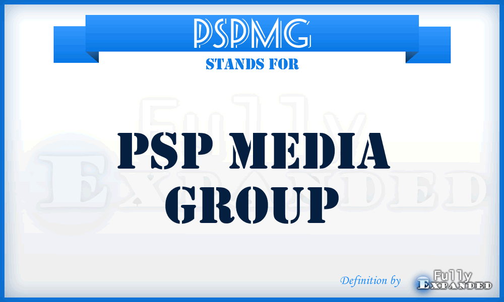 PSPMG - PSP Media Group