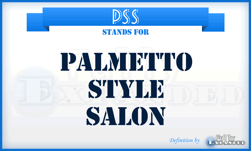 PSS - Palmetto Style Salon