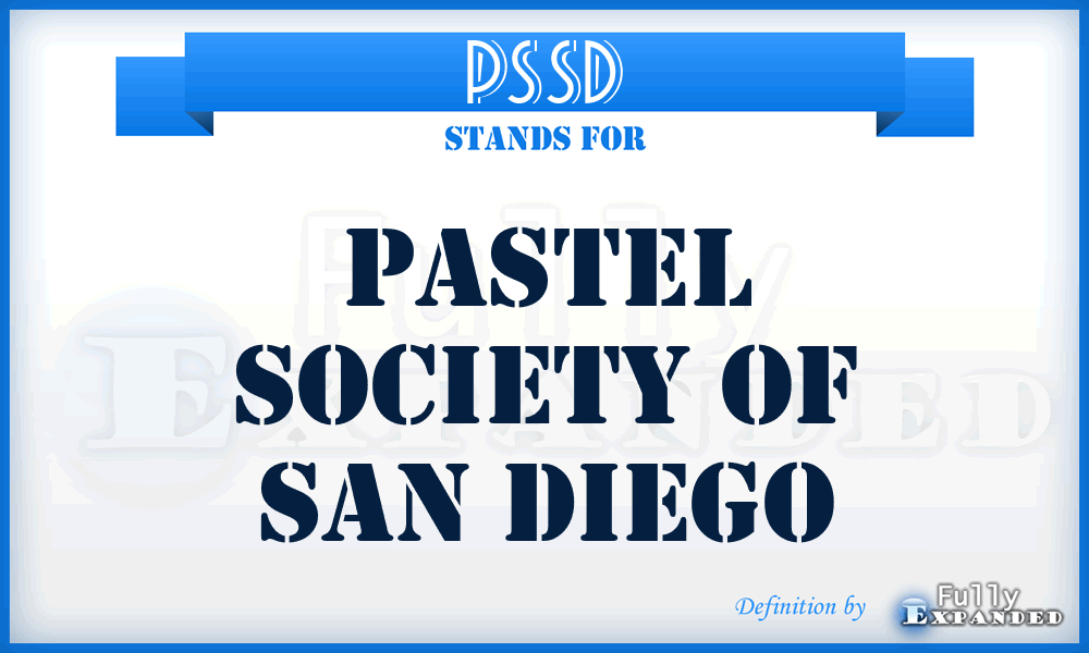 PSSD - PASTEL SOCIETY OF SAN DIEGO