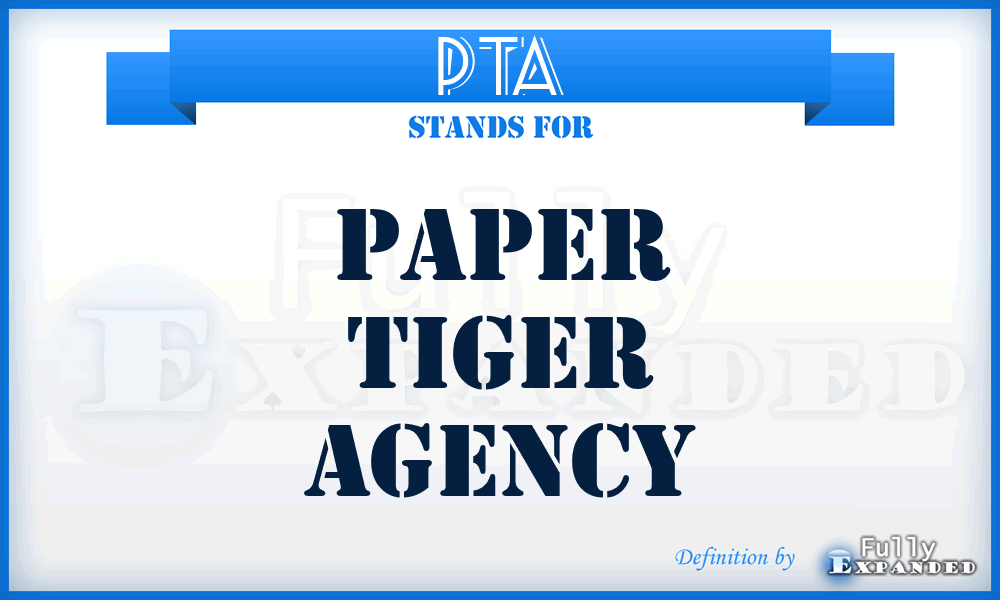 PTA - Paper Tiger Agency