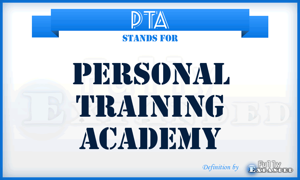 PTA - Personal Training Academy