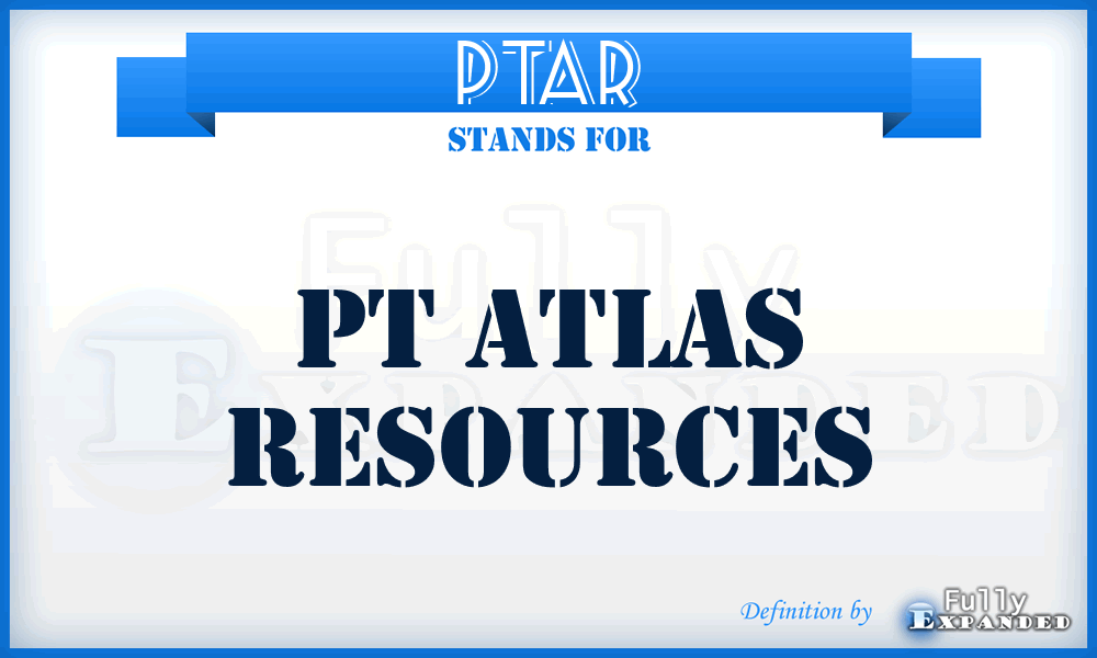 PTAR - PT Atlas Resources