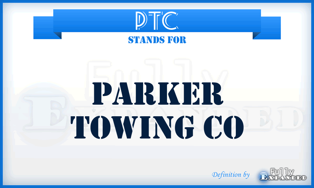 PTC - Parker Towing Co