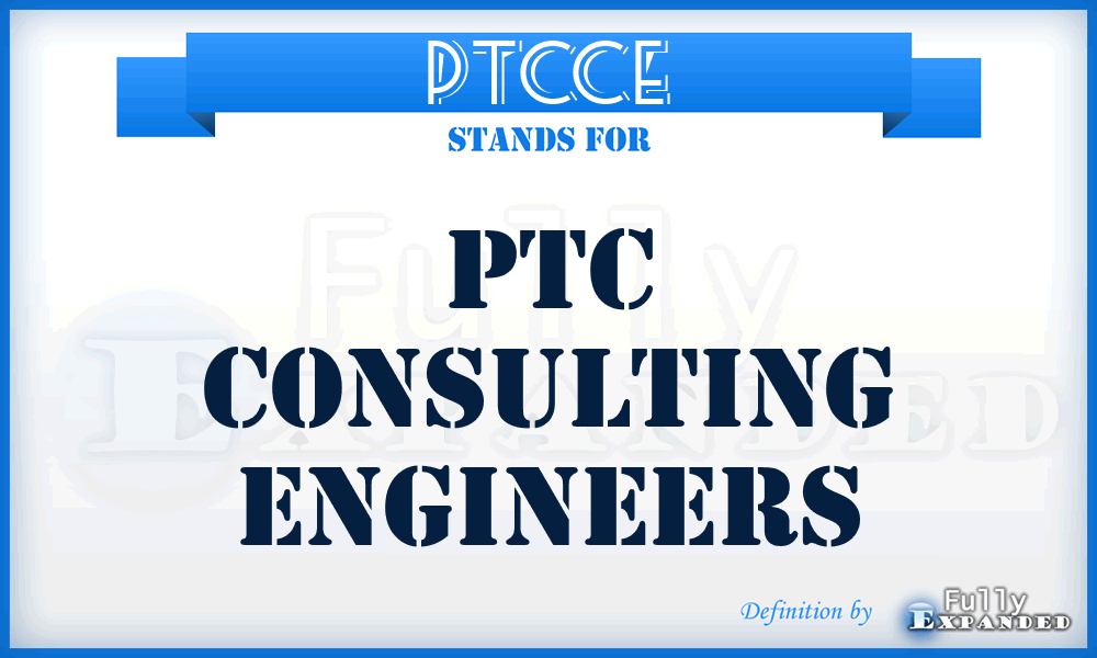 PTCCE - PTC Consulting Engineers