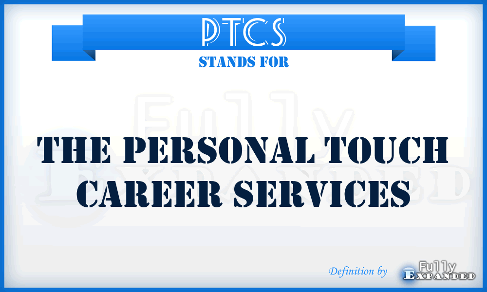 PTCS - The Personal Touch Career Services