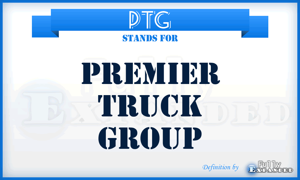 PTG - Premier Truck Group