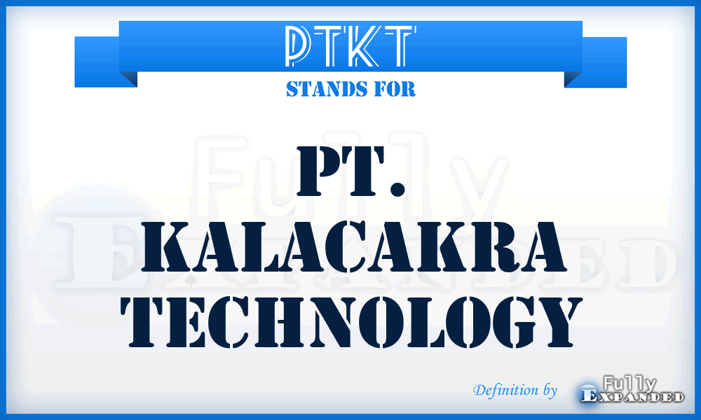 PTKT - PT. Kalacakra Technology
