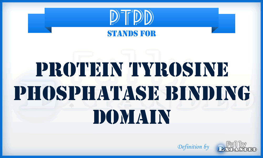 PTPD - Protein Tyrosine Phosphatase binding Domain
