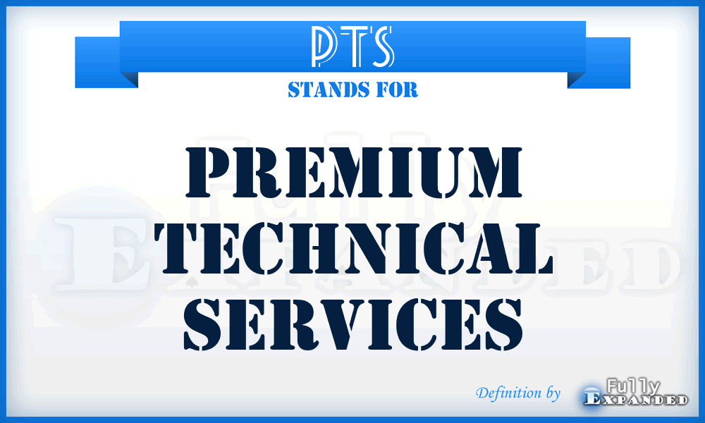 PTS - Premium Technical Services