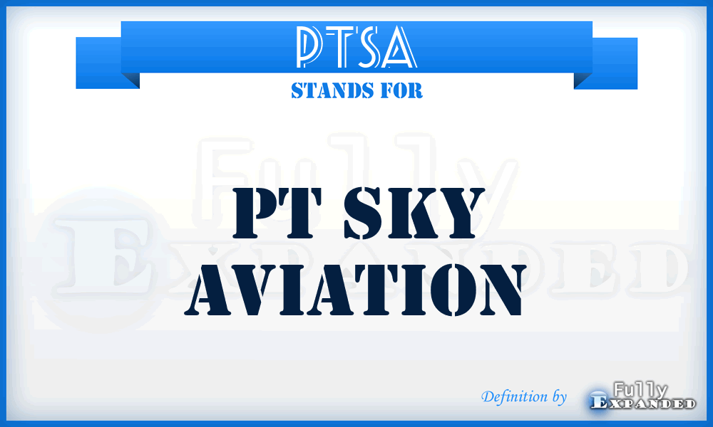 PTSA - PT Sky Aviation