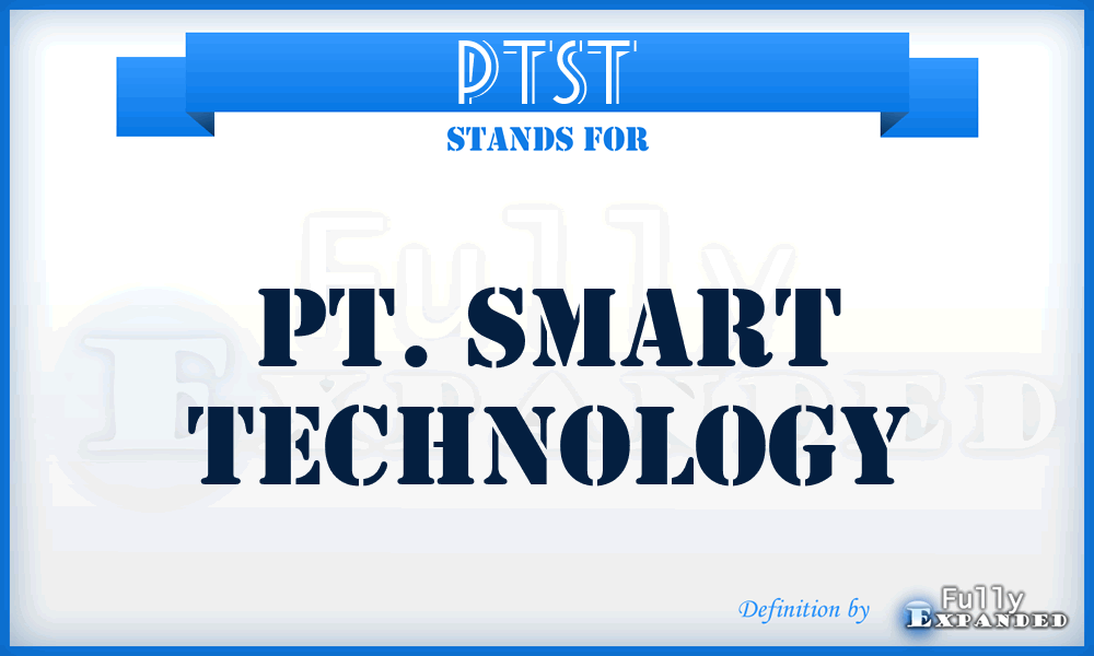 PTST - PT. Smart Technology