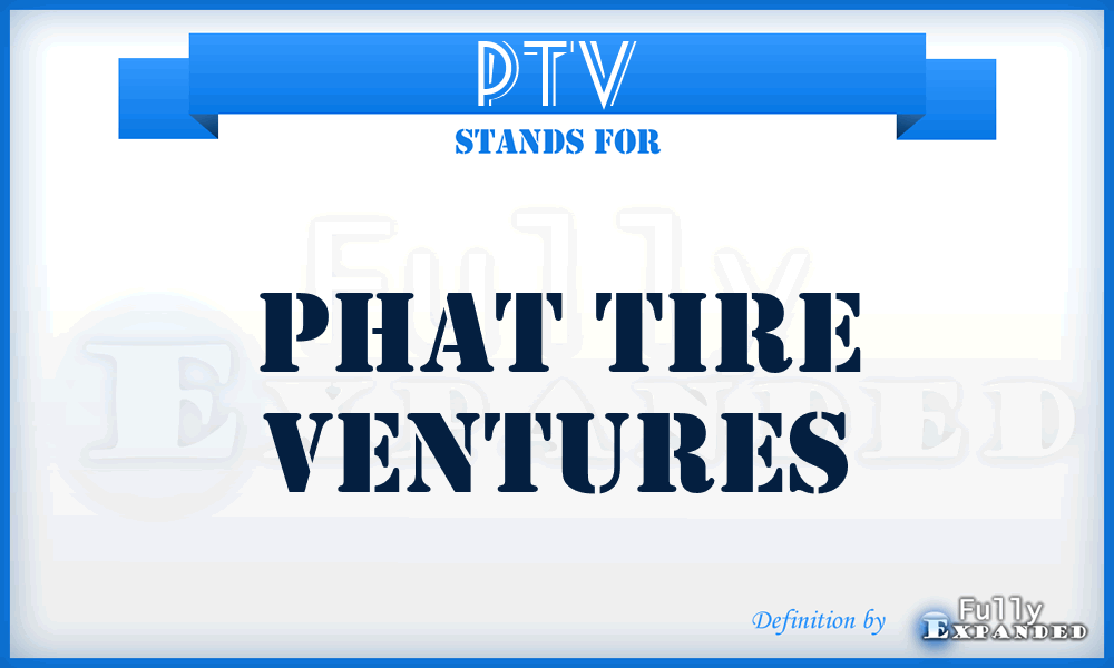 PTV - Phat Tire Ventures