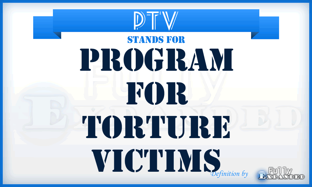 PTV - Program for Torture Victims