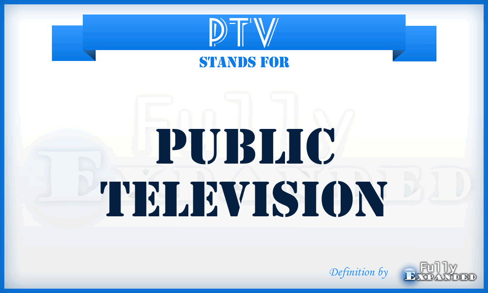 PTV - Public Television