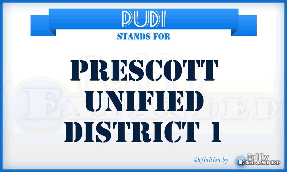PUD1 - Prescott Unified District 1