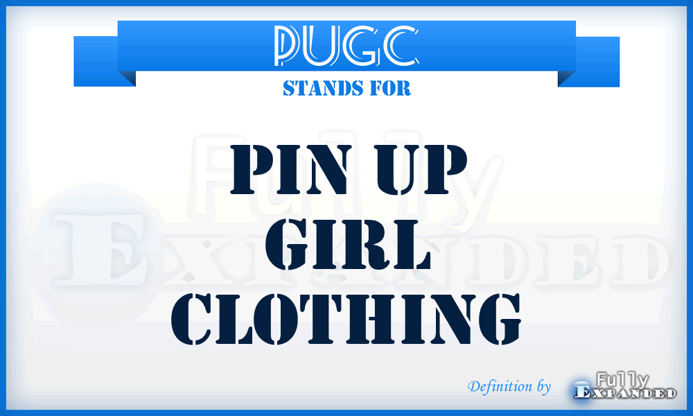 PUGC - Pin Up Girl Clothing