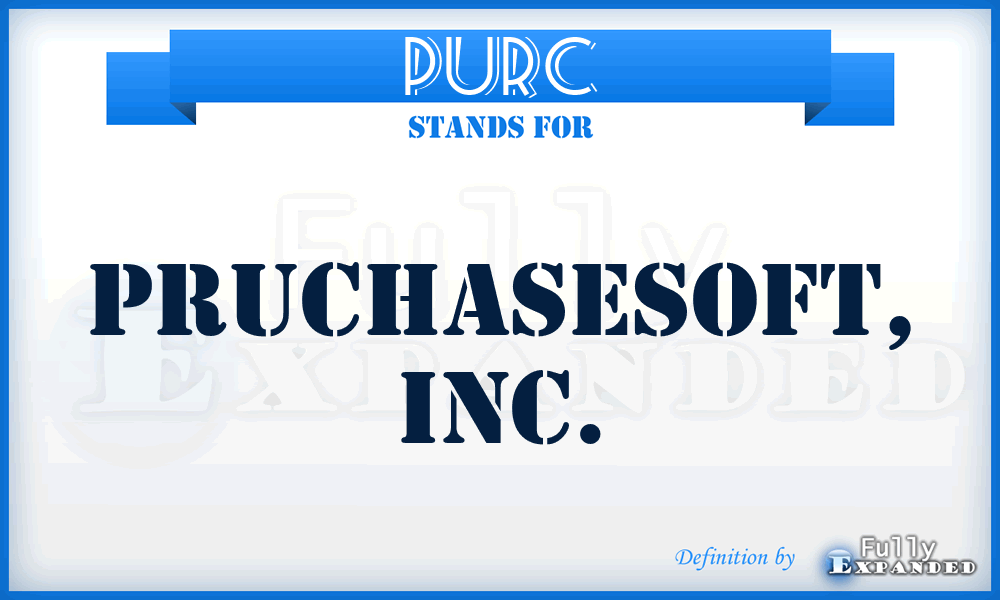 PURC - PruchaseSoft, Inc.