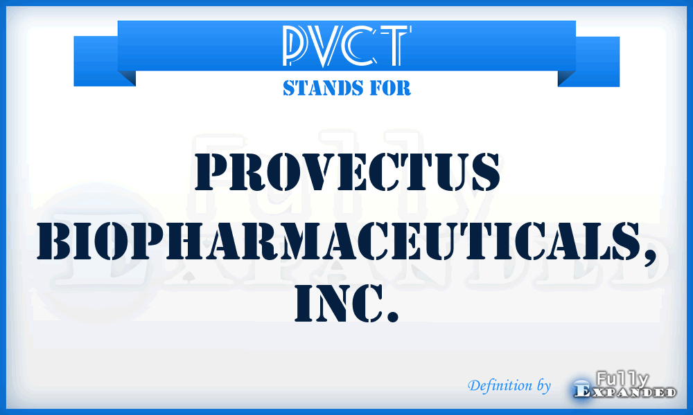 PVCT - Provectus Biopharmaceuticals, Inc.