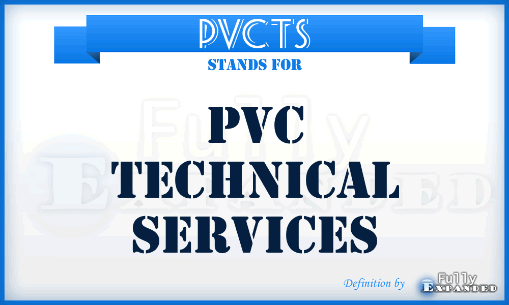 PVCTS - PVC Technical Services
