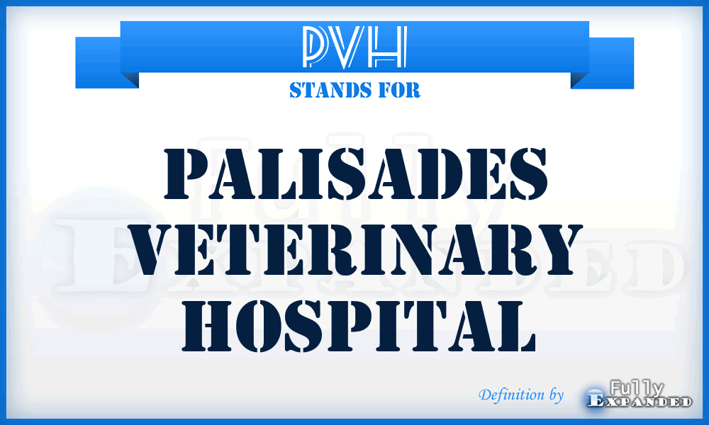 PVH - Palisades Veterinary Hospital